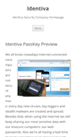 Mobile Screenshot of identivasecurity.com