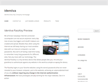 Tablet Screenshot of identivasecurity.com